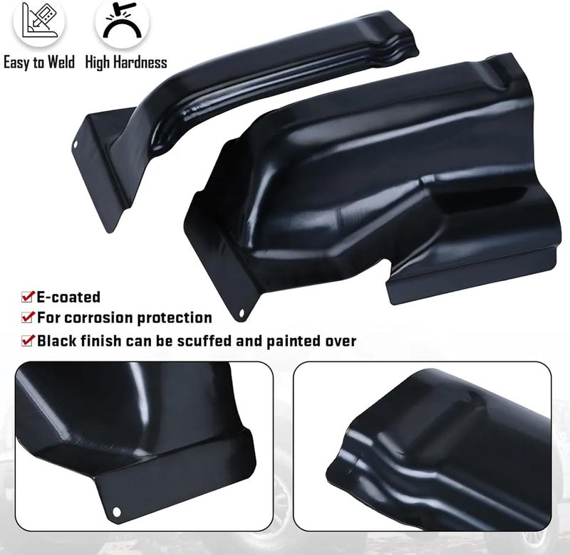 Wocch F150 Cab Corners Pickup Truck Corner Rust Repair Steel Panel Cover for Ford F150 Crew Cab 4 Door 2004 20005 2006 2007 2008 - Image 3